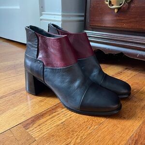 Everybody leather Block booties